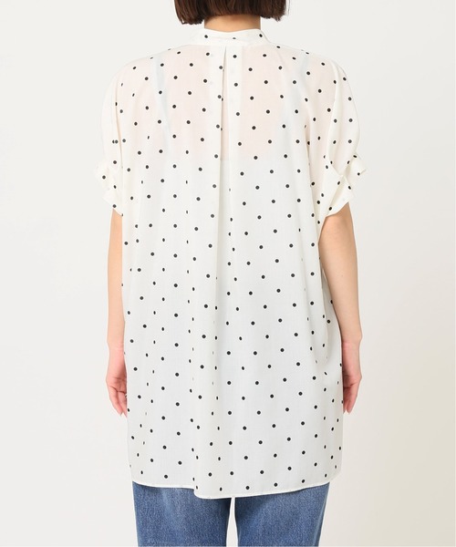 journal standard L'essage（ジャーナルスタンダードレサージュ）の「タックスリーブ シャツ◆（シャツ/ブラウス・レディース・ホワイト/ブラック/ブラウン/ブルー・FREE）」の22枚目の写真