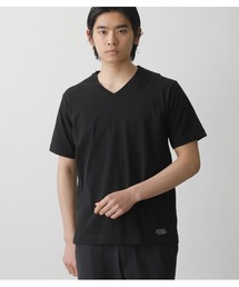 AZUL by moussy（アズールバイマウジー）の「USA COTTON V/N TEE/USAコットンVネックTシャツ（Tシャツ/カットソー・メンズ）」
