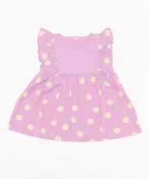 DISCOAT | 【キッズ】EC店舗限定綿麻フリルプリントブラウス(シャツ/ブラウス)