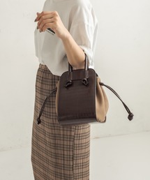 CAPRICIEUX LE'MAGE | スエードコンビミニトートバッグ(ハンドバッグ)