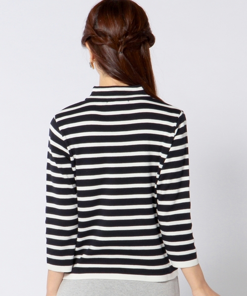 Another Edition（アナザーエディション）の「ハイゲージハイネックプルオーバー/ AE HGG HI/N PO◆（ニット/セーター・レディース・ブラック/ナチュラル/その他1・フリー）」の4枚目の写真