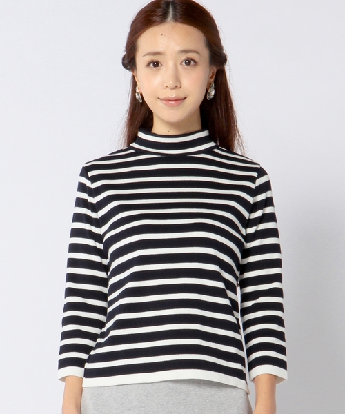 Another Edition（アナザーエディション）の「ハイゲージハイネックプルオーバー/ AE HGG HI/N PO◆（ニット/セーター・レディース・ブラック/ナチュラル/その他1・フリー）」の5枚目の写真