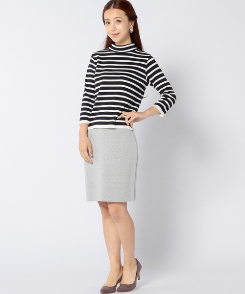 Another Edition（アナザーエディション）の「ハイゲージハイネックプルオーバー/ AE HGG HI/N PO◆（ニット/セーター・レディース・ブラック/ナチュラル/その他1・フリー）」の7枚目の写真