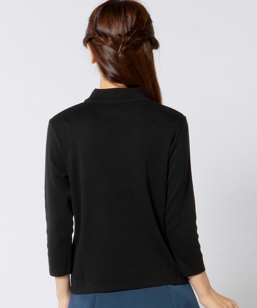 Another Edition（アナザーエディション）の「ハイゲージハイネックプルオーバー/ AE HGG HI/N PO◆（ニット/セーター・レディース・ブラック/ナチュラル/その他1・フリー）」の12枚目の写真