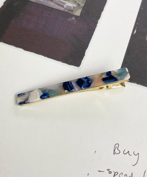 Ein（アイン）の「Ein/シェルパターンヘアピン ヘアクリップ（ヘアピン・レディース・ライトブルー/ベージュ/ブラウン/ブルー/ライトグリーン/グリーン/ゴールド/ピンク・FREE）」の7枚目の写真