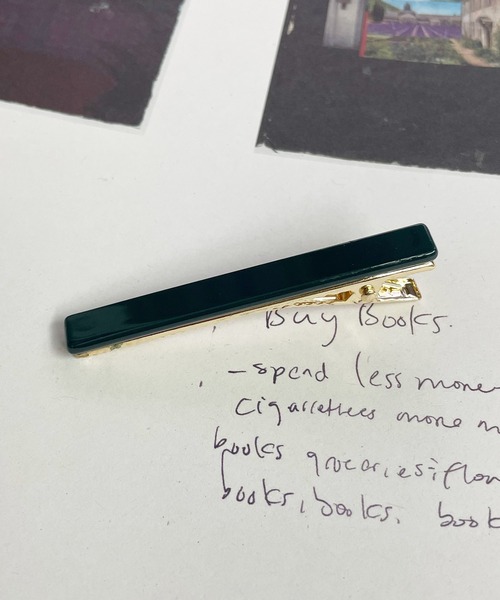 Ein（アイン）の「Ein/シェルパターンヘアピン ヘアクリップ（ヘアピン・レディース・ライトブルー/ベージュ/ブラウン/ブルー/ライトグリーン/グリーン/ゴールド/ピンク・FREE）」の4枚目の写真