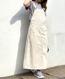 (Emma)サロペットロングスカート