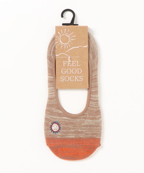 チャイハネ（チャイハネ）の「【チャイハネ】FEEL GOOD インディーカカバ－ソックス23～25cm（ソックス/靴下・レディース・ブラック/ベージュ/ブルー/グリーン/マスタード/パープル・FREE）」の2枚目の写真