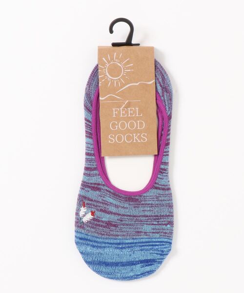 チャイハネ（チャイハネ）の「【チャイハネ】FEEL GOOD インディーカカバ－ソックス23～25cm（ソックス/靴下・レディース・ブラック/ベージュ/ブルー/グリーン/マスタード/パープル・FREE）」の5枚目の写真