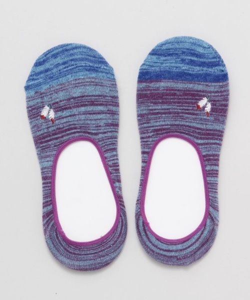 チャイハネ（チャイハネ）の「【チャイハネ】FEEL GOOD インディーカカバ－ソックス23～25cm（ソックス/靴下・レディース・ブラック/ベージュ/ブルー/グリーン/マスタード/パープル・FREE）」の14枚目の写真