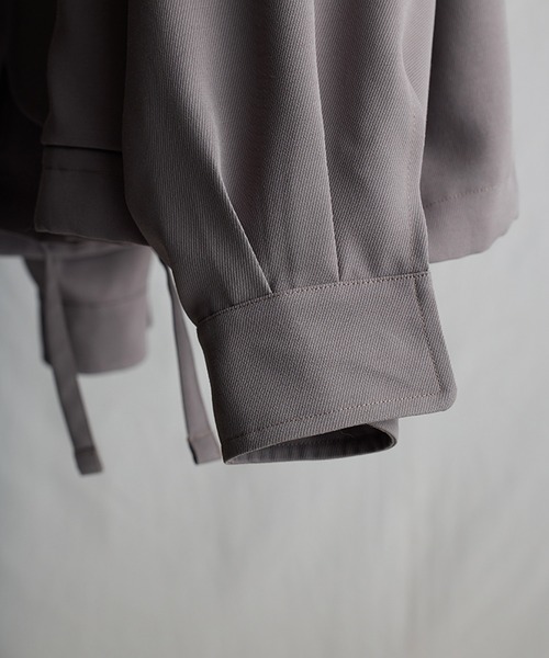 LIDNM（リドム）の「KERSEY FLIGHT JACKET（ブルゾン・メンズ・ベージュ・MEDIUM/LARGE）」の13枚目の写真