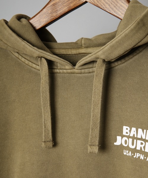 BANKS（バンクス）の「HOODIE/BANKS(バンクス)バックプリントプルオーバーパーカー（パーカー・メンズ・オフホワイト/サンドベージュ/ダークブラック・SMALL/MEDIUM/LARGE/X-LARGE）」の22枚目の写真