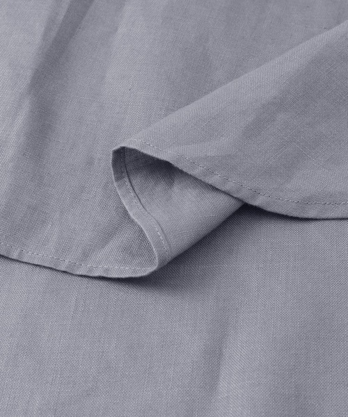 URBAN RESEARCH DOORS（アーバンリサーチドアーズ）の「リネンフレンチノーカラープルオーバー（Tシャツ/カットソー・レディース・オフホワイト/ネイビー/ベージュ/ブルー・ONE）」の9枚目の写真