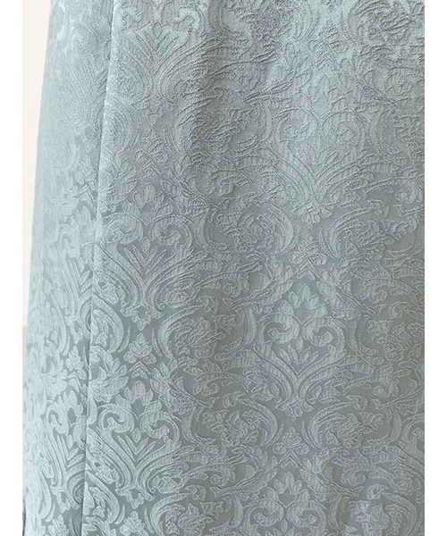 SLURR(スラ―)の「ジャガード柄マーメイドスカート(スカート・レディース・ベージュ/ブルーグリーン・FREE)」の20枚目の写真