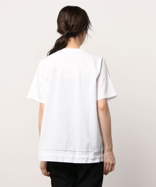 Figments（フィグメンツ）の「ドロストＴシャツ（Tシャツ/カットソー・レディース・ブラック/ホワイト・FREE）」の12枚目の写真