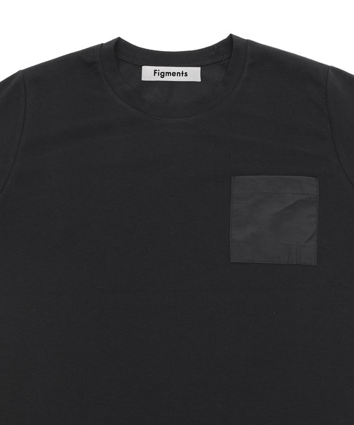 Figments（フィグメンツ）の「ドロストＴシャツ（Tシャツ/カットソー・レディース・ブラック/ホワイト・FREE）」の4枚目の写真
