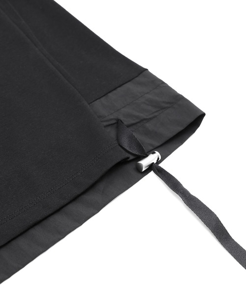 Figments（フィグメンツ）の「ドロストＴシャツ（Tシャツ/カットソー・レディース・ブラック/ホワイト・FREE）」の9枚目の写真