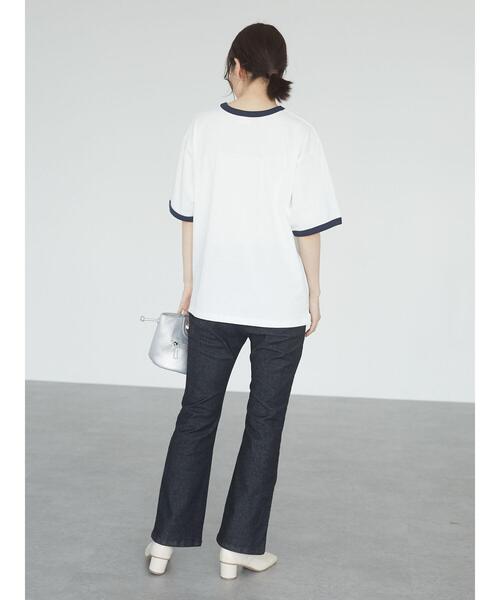 ELENCARE DUE(エレンカーレデュエ)の「・ELENCARE DUE フレアスキニーパンツ*(デニムパンツ・レディース・インディゴブルー/その他16/ブラック・L/M)」の15枚目の写真