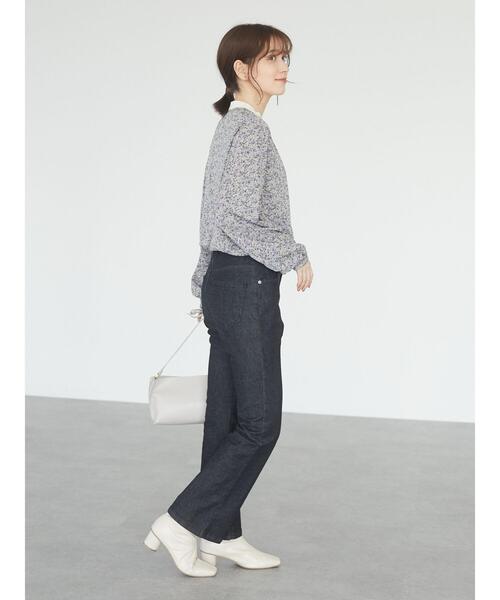 ELENCARE DUE(エレンカーレデュエ)の「・ELENCARE DUE フレアスキニーパンツ*(デニムパンツ・レディース・インディゴブルー/その他16/ブラック・L/M)」の21枚目の写真