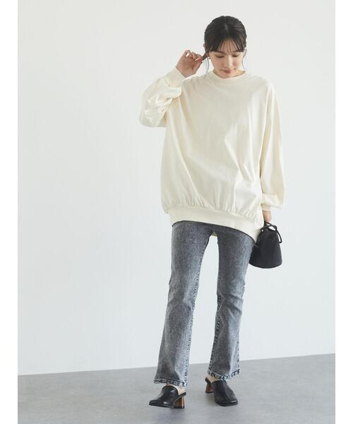 ELENCARE DUE(エレンカーレデュエ)の「・ELENCARE DUE フレアスキニーパンツ*(デニムパンツ・レディース・インディゴブルー/その他16/ブラック・L/M)」の17枚目の写真