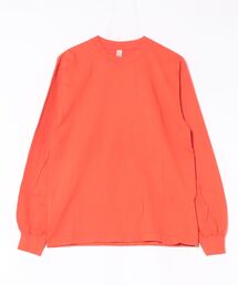 【LOS ANGELES APPAREL】LA APPAREL 6.5oz GARMENT DYED CREW L/S TEE