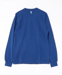 【LOS ANGELES APPAREL】LA APPAREL 6.5oz GARMENT DYED CREW L/S TEE