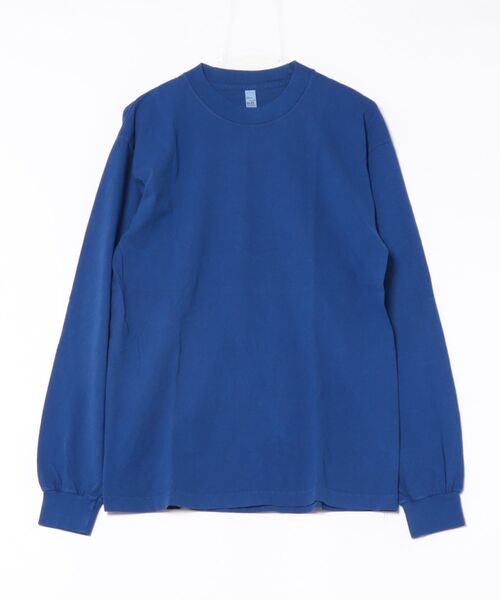 LOS ANGELES APPAREL（ロサンゼルスアパレル）の「【LOS ANGELES APPAREL】LA APPAREL 6.5oz GARMENT DYED CREW L/S TEE（Tシャツ/カットソー・メンズ・ブラック/グレー/ゴールド/グリーン/ホワイト/ブルー/オレンジ・X-LARGE/LARGE/MEDIUM/SMALL）」の6枚目の写真