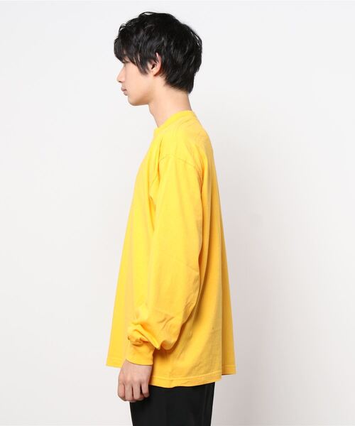 LOS ANGELES APPAREL（ロサンゼルスアパレル）の「【LOS ANGELES APPAREL】LA APPAREL 6.5oz GARMENT DYED CREW L/S TEE（Tシャツ/カットソー・メンズ・ブラック/グレー/ゴールド/グリーン/ホワイト/ブルー/オレンジ・X-LARGE/LARGE/MEDIUM/SMALL）」の16枚目の写真