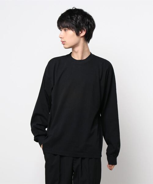 LOS ANGELES APPAREL（ロサンゼルスアパレル）の「【LOS ANGELES APPAREL】LA APPAREL 6.5oz GARMENT DYED CREW L/S TEE（Tシャツ/カットソー・メンズ・ブラック/グレー/ゴールド/グリーン/ホワイト/ブルー/オレンジ・X-LARGE/LARGE/MEDIUM/SMALL）」の22枚目の写真