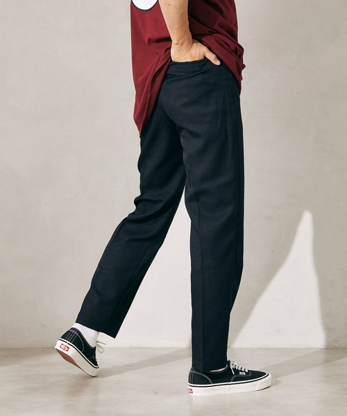 Lee（リー）の「【LEE LITE×relume/リーライト】別注 ストレッチツイルパンツ（その他パンツ・メンズ・ブラック/ブラウン/グリーン・S/M/L）」の2枚目の写真