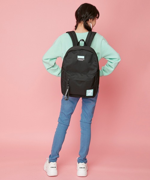 JENNI love（ジェニィラブ）の「シンプルデイリーリュック（バックパック/リュック・キッズ・ブラック/ミント/ラベンダー・F）」の18枚目の写真