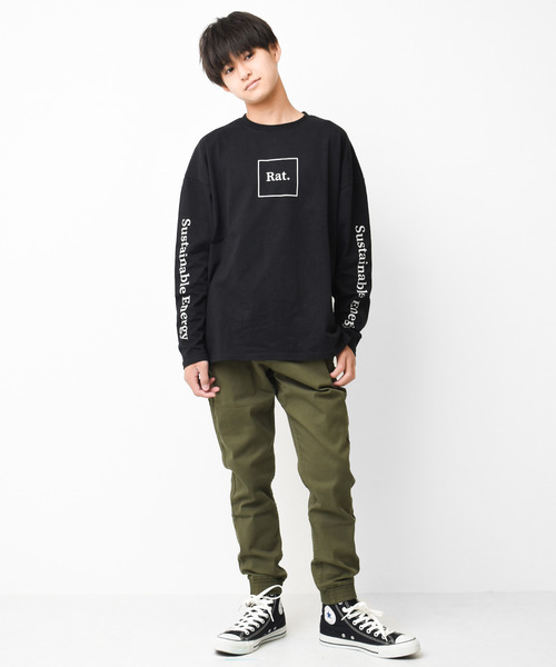 RAT EFFECT（ラットエフェクト）の「ストレッチスキニージョガーパンツ（その他パンツ・キッズ・チャコールグレー/ブラック/カーキ/ベージュ・150/120/160/140/130）」の8枚目の写真