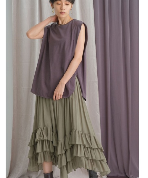 CADUNE（カデュネ）の「ギャザースカート（スカート）」 - WEAR