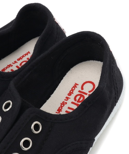 Cienta（シエンタ）の「【Cienta/シエンタ】CanvasSlip-on model70（スリッポン・キッズ・ブラック/ベージュ/パープル/グレー・16cm/17cm/18cm）」の14枚目の写真