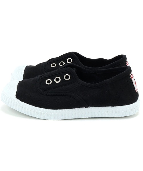 Cienta（シエンタ）の「【Cienta/シエンタ】CanvasSlip-on model70（スリッポン・キッズ・ブラック/ベージュ/パープル/グレー・16cm/17cm/18cm）」の8枚目の写真