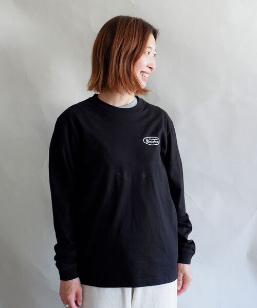 MANASTASH（マナスタッシュ）の「MANASTASH/マナスタッシュ　W's PHOTO L/S TEE 'COLLAGE'　ウィメンズ　フォトロンＴ　コラージュ（Tシャツ/カットソー・レディース・ホワイト/ブラック・MEDIUM）」の8枚目の写真
