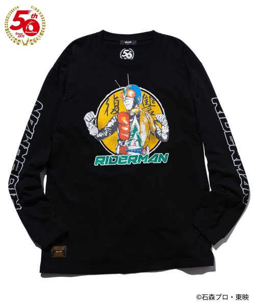 Riderman Long Sleeves T ライダーマンロングスリーブスtシャツ 仮面ライダー50周年記念コラボレーション パーカー Glamb グラム のファッション通販 Zozotown