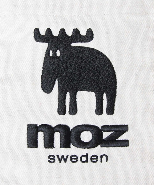 moz(モズ)の「キャンバス ビッグトートバッグ(トートバッグ・レディース・ホワイト/ブラック・FREE)」の13枚目の写真