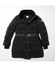 BURBERRY ベルテッドパファージャケット ブラック BURBERRY(バーバリー)の「BURBERRY Detachable FOODIE VELVET