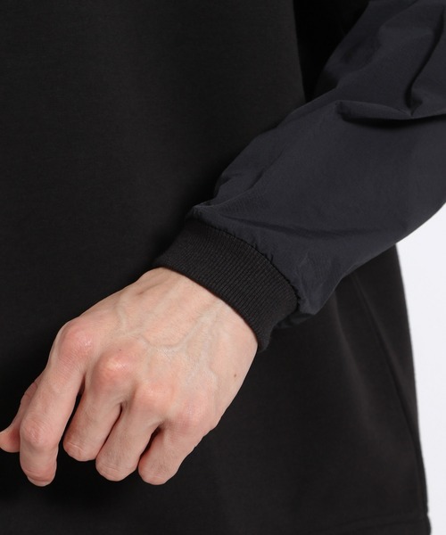 niko and...（ニコアンド）の「ライトダンボールBIGプルオーバー（Tシャツ/カットソー・メンズ・ブラック/カーキ/オレンジ・MEDIUM/LARGE）」の13枚目の写真