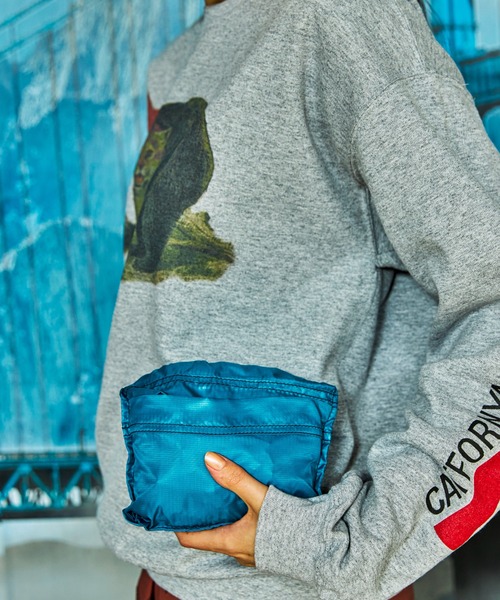 And A（アンドエー）の「AlexanderLeeChang アレキサンダーリーチャン / 5050 POCKETABLE DAYPAC 配色切り替え ポケッタブル デイバッグ リュック / AC052139（バックパック/リュック・メンズ・ネイビー/グレー/ブルー・ONE SIZE）」の12枚目の写真