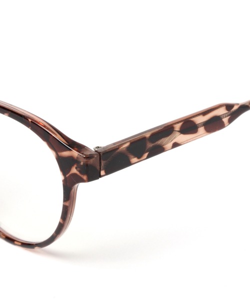 niko and...(ニコアンド)の「オリジナルビッグウェリントン伊達メガネ(メガネ・レディース・ベージュ/ベビーピンク/ブラウン・FREE)」の10枚目の写真