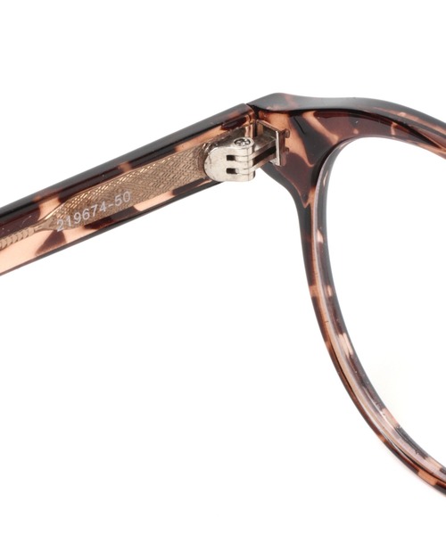 niko and...(ニコアンド)の「オリジナルビッグウェリントン伊達メガネ(メガネ・レディース・ベージュ/ベビーピンク/ブラウン・FREE)」の12枚目の写真