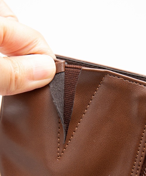 NANO universe(ナノユニバース)の「WEB限定/フェイクレザープレーンロングブーツ(ブーツ・レディース・ブラック/ブラウン・38/36/37)」の8枚目の写真