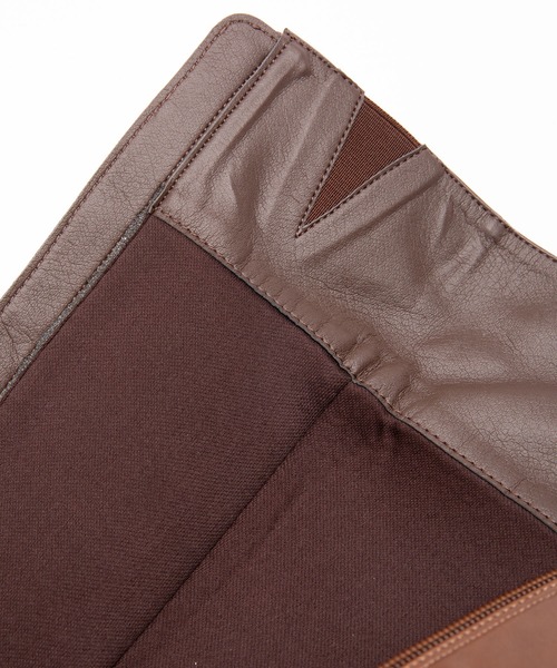 NANO universe(ナノユニバース)の「WEB限定/フェイクレザープレーンロングブーツ(ブーツ・レディース・ブラック/ブラウン・38/36/37)」の11枚目の写真