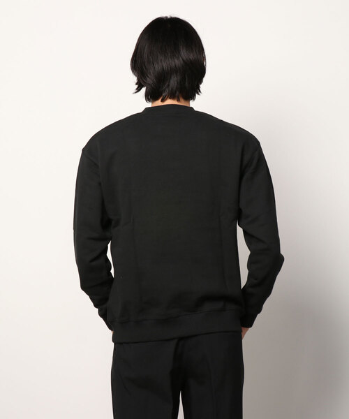 Dickies(ディッキーズ)の「Dickies ディッキーズ ワンポイントロゴワッペン スウェットトレーナー(スウェット・メンズ・グリーン/ブルー/ホワイト/ベージュ/ブラック・M/L/XL)」の6枚目の写真