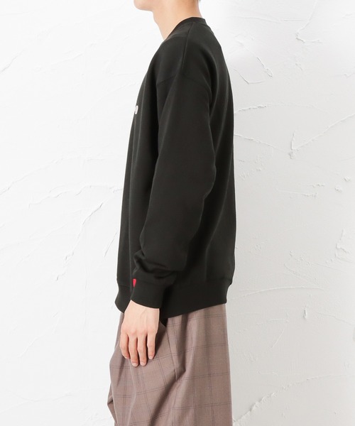 Dickies(ディッキーズ)の「Dickies ディッキーズ ワンポイントロゴワッペン スウェットトレーナー(スウェット・メンズ・グリーン/ブルー/ホワイト/ベージュ/ブラック・M/L/XL)」の18枚目の写真