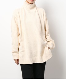 WHITELAND | WHITELAND/ホワイトランド/HIGH NECK KNIT(ニット/セーター)