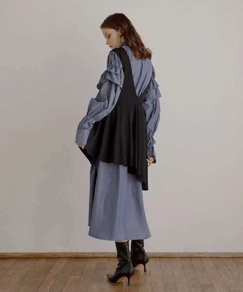 MIELI INVARIANT（ミエリインヴァリアント）の「Bustier Candy Shirt