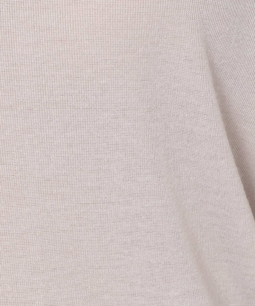 mysty woman（ミスティウーマン）の「クシュクシュタートルプルオーバー 257601（Tシャツ/カットソー・レディース・ブラック/オフホワイト/ライトベージュ・FREE）」の17枚目の写真